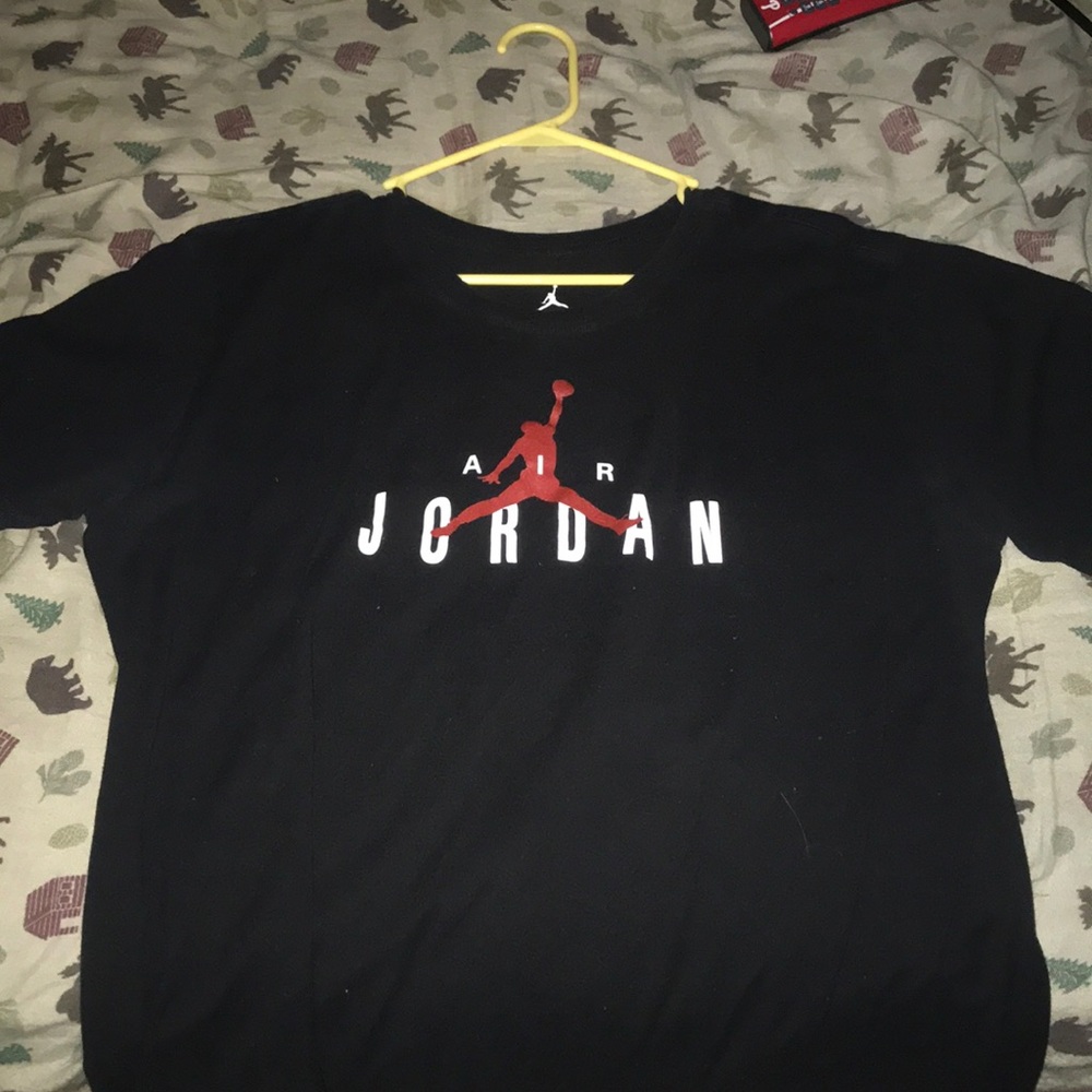 OG jumpman jordan tee/ red & black/ never worn
